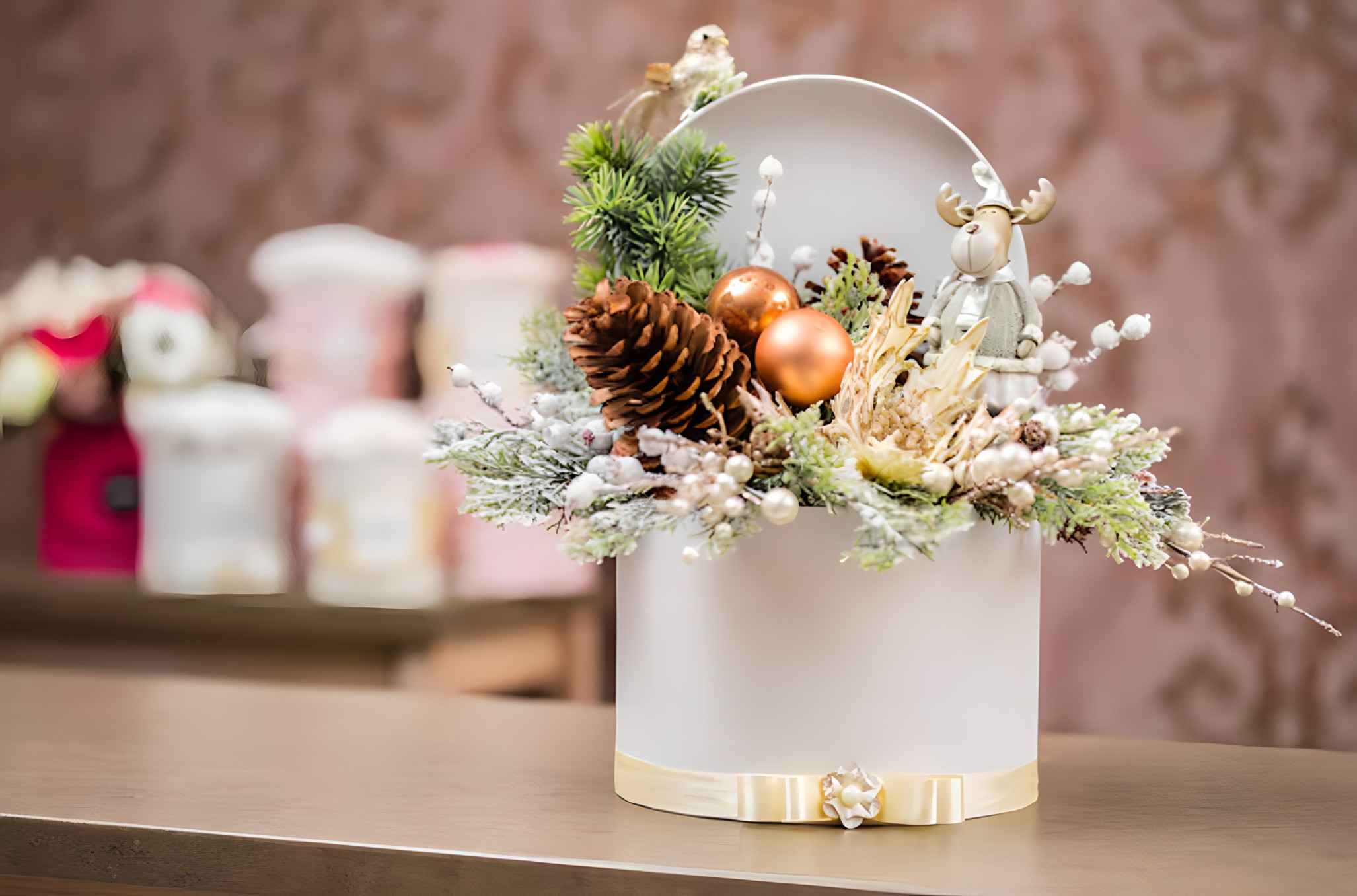 Close-up of a beautiful flower arrangement